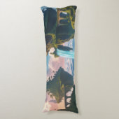 Paisaje de montañas flotantes lichaamskussen (Voorkant Verticaal)