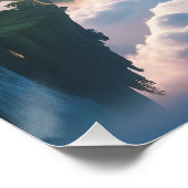 Paisaje de montañas flotantes perfect poster (Hoek)