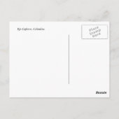 Paisaje del café briefkaart (Achterkant)