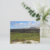 Paisaje desde zona Princesa Ico Lanzarote Briefkaart (Staand voorkant)