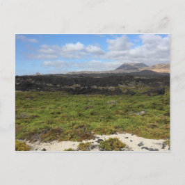 Paisaje desde zona Princesa Ico Lanzarote Briefkaart