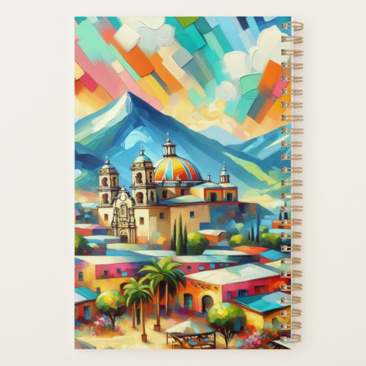 Paisaje Mexicano Planner (Achterkant)