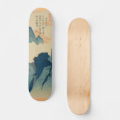 Paisaje Montañoso con Letras Chinas Persoonlijk Skateboard (Voorkant)
