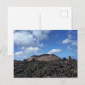 Paisaje Parque Nacional Timanfaya. Lanzarote Briefkaart (Voorkant / Achterkant)