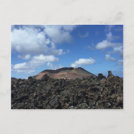 Paisaje Parque Nacional Timanfaya. Lanzarote Briefkaart