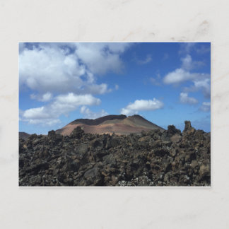 Paisaje Parque Nacional Timanfaya. Lanzarote Briefkaart