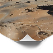 Paisaje Surrealista del Espacio Exterior Perfect Poster (Hoek)