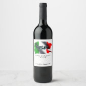 Paisan Fine Italy Wine Label Wijn Etiket (Voorkant)