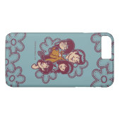 Paisely Flower Scooby-Doo en de Gang Case-Mate iPhone Case (Achterkant (Horizontaal))