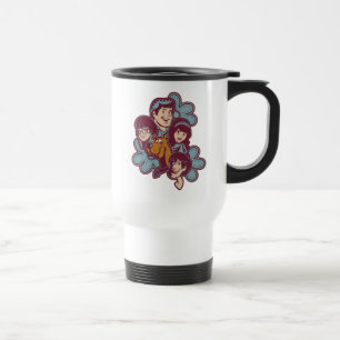 Paisely Flower Scooby-Doo en de Gang Reisbeker