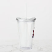 Paisely Flower Scooby-Doo en the Gang Acryl Drinkbeker (Rechts)