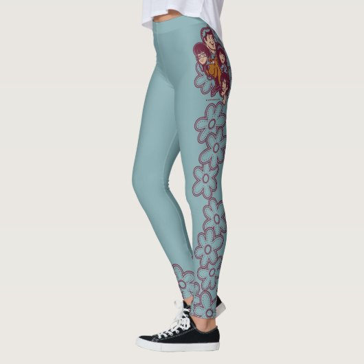 Paisely Flower Scooby-Doo en the Gang Leggings (Links)