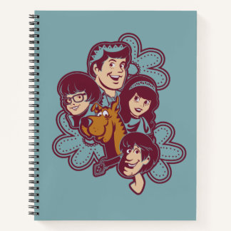 Paisely Flower Scooby-Doo en the Gang Notitieboek