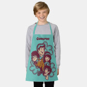 Paisely Flower Scooby-Doo en the Gang Schort (Gedragen)