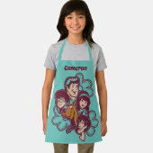 Paisely Flower Scooby-Doo en the Gang Schort (Insitu)