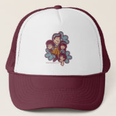 Paisely Flower Scooby-Doo en the Gang Trucker Pet (Voorkant)