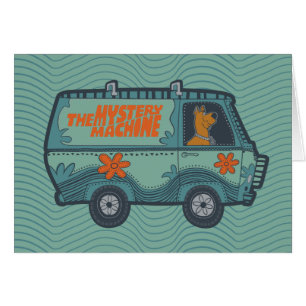 Paisely Scooby-Doo Driving Mystery Machine