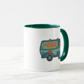 Paisely Scooby-Doo Driving Mystery Machine Mok (Voorkant rechts)