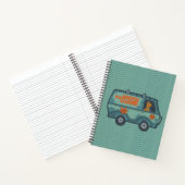 Paisely Scooby-Doo Driving Mystery Machine Notitieboek (Binnen)