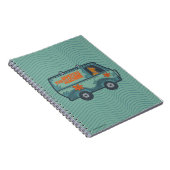 Paisely Scooby-Doo Driving Mystery Machine Notitieboek (Rechterzijde)