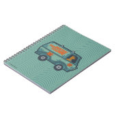 Paisely Scooby-Doo Driving Mystery Machine Notitieboek (Linkerzijde)
