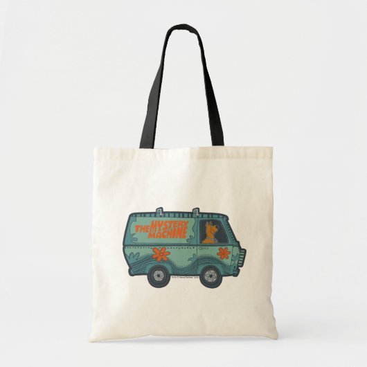 Paisely Scooby-Doo Driving Mystery Machine Tote Bag (Voorkant)
