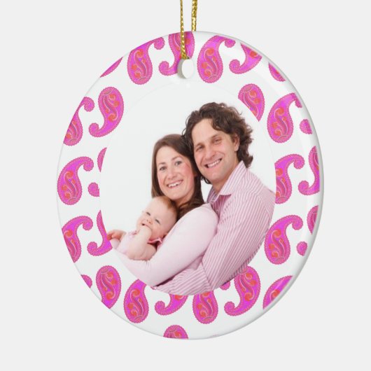 Paisley 2 keramisch ornament (Links)