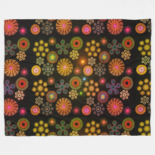Paisley 5 fleece deken