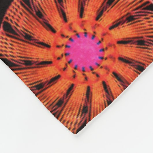 Paisley 5 fleece deken (Hoek)