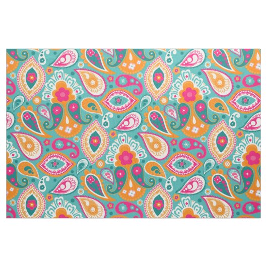 Paisley 70s 60s Boho Retro Stof (Yard (91,4 cm))