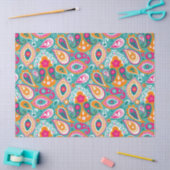 Paisley 70s 60s Boho Retro Tissuepapier (Craft)