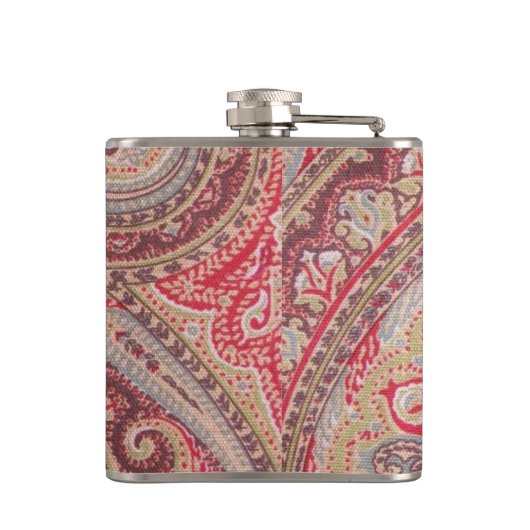  Paisley-afdruk voor de dameskolf Heupfles (Achterkant)