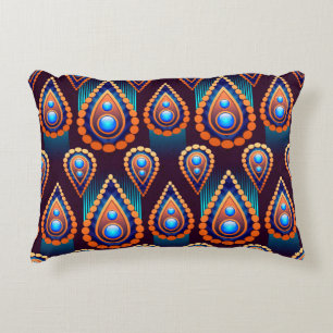 Paisley als kleurrijk juweelpatroon accent kussen
