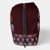 Paisley als kleurrijk juweelpatroon toilettasje (Rechts)