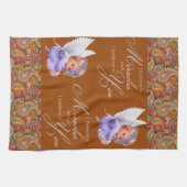 Paisley Angel Kitchen Hand Towel Theedoek (Horizontaal)