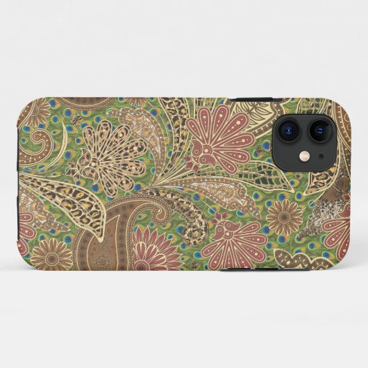 Paisley Animal Print Case-Mate iPhone Case (Achterkant (horizontaal))
