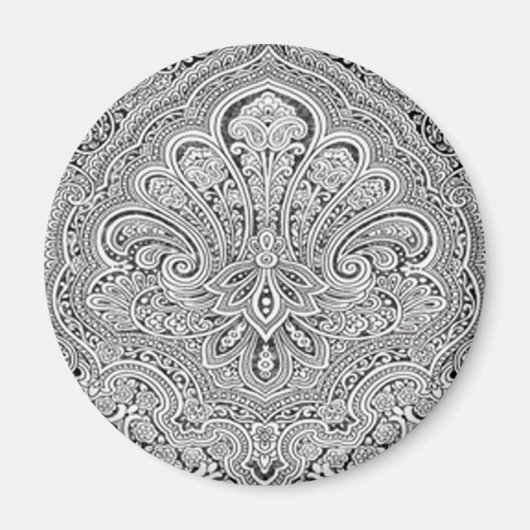 Paisley Art Magnet (Voorkant)