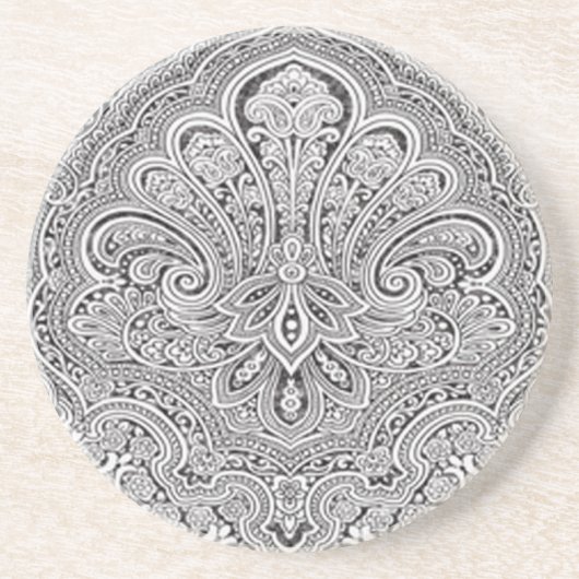 Paisley Art Onderzetter (Voorkant)