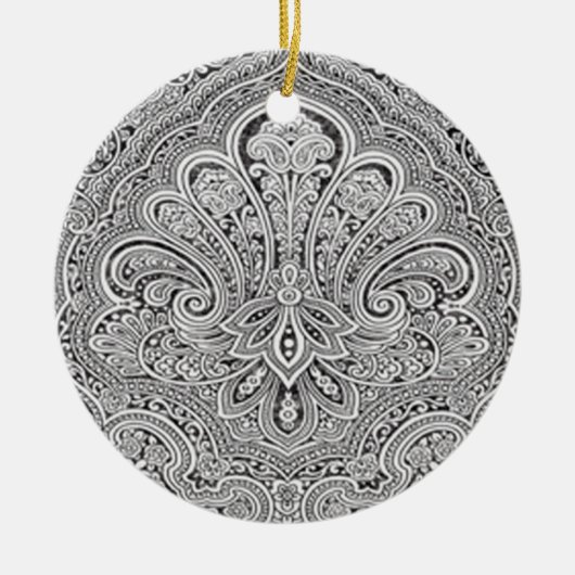 Paisley Art Ornament (Voorkant)