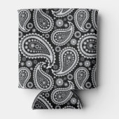 Paisley B&W Koelbox Blikjeskoeler (Voorkant)