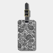 Paisley Bagagelabel (Voorkant verticaal)