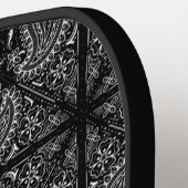 Paisley Bandana Pattern Persoonlijke naam Tekstpag Pickleball Paddle (Links Detail)