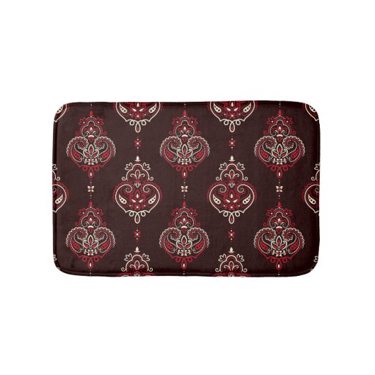 Paisley Bandana:  print van Boho. Badmat (Voorkant)