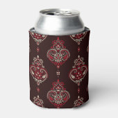Paisley Bandana: print van Boho. Blikjeskoeler (Blikje Voorkant)