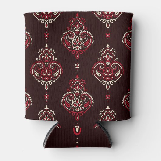 Paisley Bandana: print van Boho. Blikjeskoeler (Voorkant)