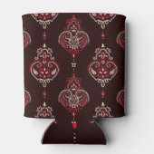Paisley Bandana: print van Boho. Blikjeskoeler (Achterkant)