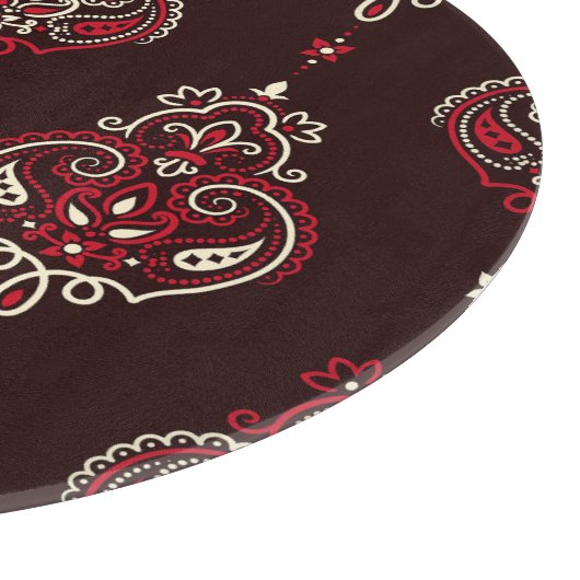 Paisley Bandana:  print van Boho. Snijplank (Hoek)