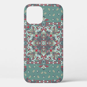 Paisley Bandana Print: Zijde nek sjaal Case-Mate iPhone Case