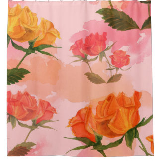 Paisley bandana print, zijde sjaal ontwerp. douchegordijn