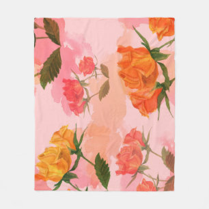 Paisley bandana print, zijde sjaal ontwerp. fleece deken